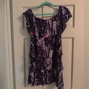 Wayf size small blue mini dress